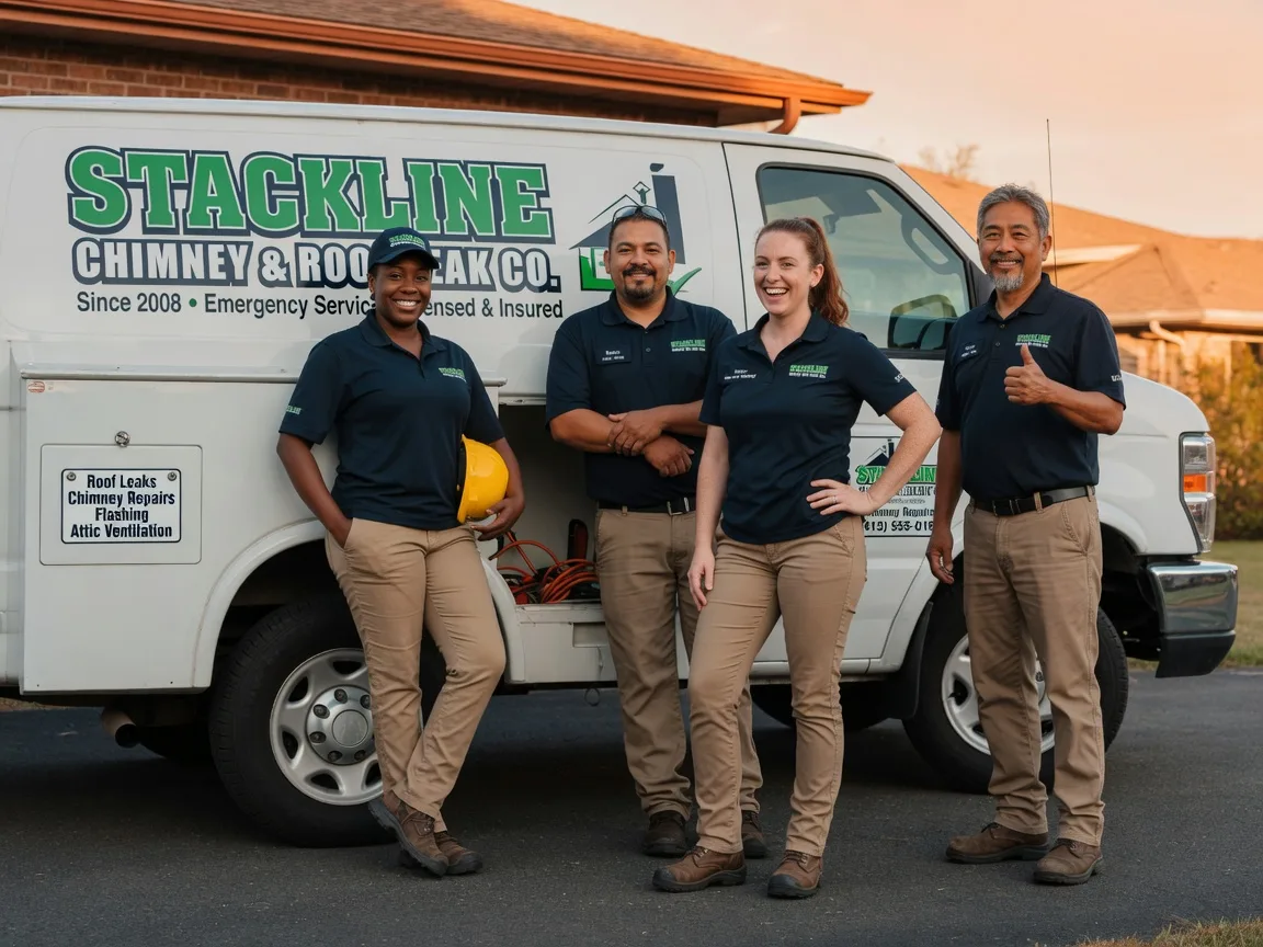 Chimney flashing repair company in Texarkana, TX